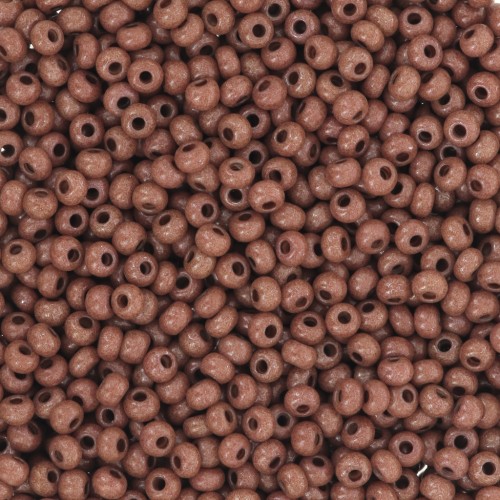 Perla Preciosa 11/0 da 2 mm - Terra Intensive - Marrone scuro x20 g