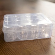 Custodia per perle e forniture 15,5x11,5 cm con 12 scatole x1