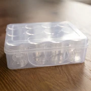 Custodia per perle e forniture 15,5x11,5 cm con 12 scatole x1