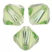Perle - Toupies en cristal PureCrystal 5328 4 mm - Reinvented Peridot x50 Toupies en cristal PureCrystal 5328 4 mm - Reinvented Peridot x50