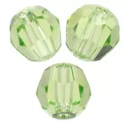 Perle - Perles rondes PureCrystal 5000 4 mm - Reinvented Peridot x20 Perles rondes PureCrystal 5000 4 mm - Reinvented Peridot x20