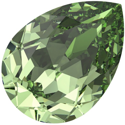 Cabochon PureCrystal 4320 18x13 mm - Reinvented Peridot x1