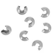 Copriperline schiacciabili 3 mm - acciaio inox 304L x10