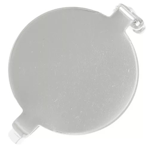 Supporto per mandrino con vassoio per cabochon a fondo piatto da 20 mm Acciaio inox x1