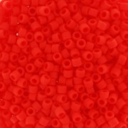 Miyuki Delica 11/0 DB0757 - Mat Opaque Vermillion Red|raw }}