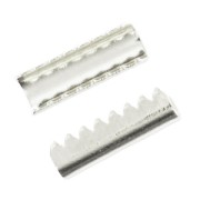 Terminali a stringere senza mm. 12 argentato x10