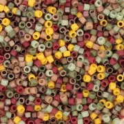 Verde - Mix Miyuki Delica 11/0 - Indian Summer x5g Mix Miyuki Delica 11/0 - Indian Summer x5g