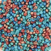 Miyuki rockery mix 11/0 Coralli blu x8g