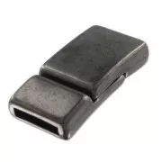 Chiusura magnetica 28x14 mm per laccetto 10mm black nickel x1
