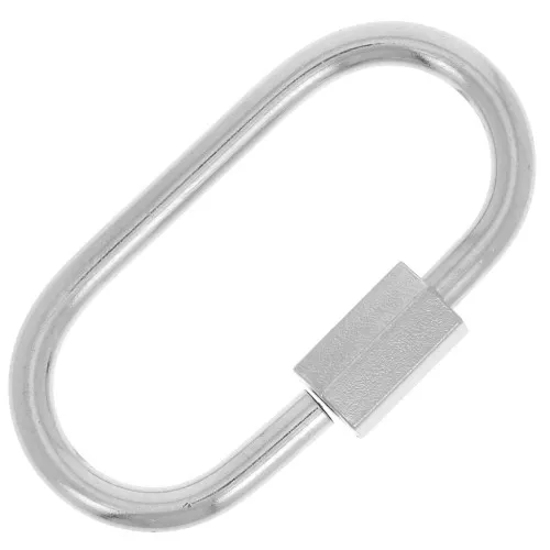 Chiusura a vite ovale 27x14 mm - acciaio inox 304 x1