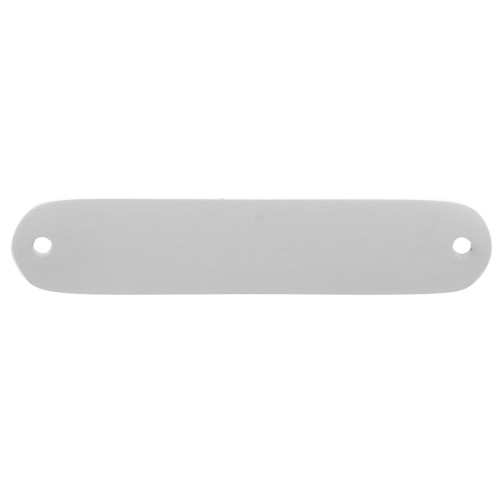 Distanziatore rettangolare arrotondato 25x5 mm - acciaio inox 304L x1