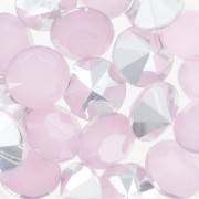 Cabochon tondo mm.8 Rose Opal x20