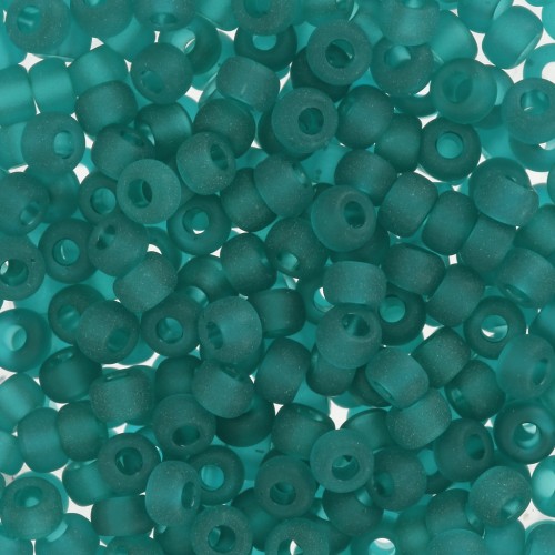 Rocaille Miyuki 8/0 2405F - Transparent Teal Mat x8g