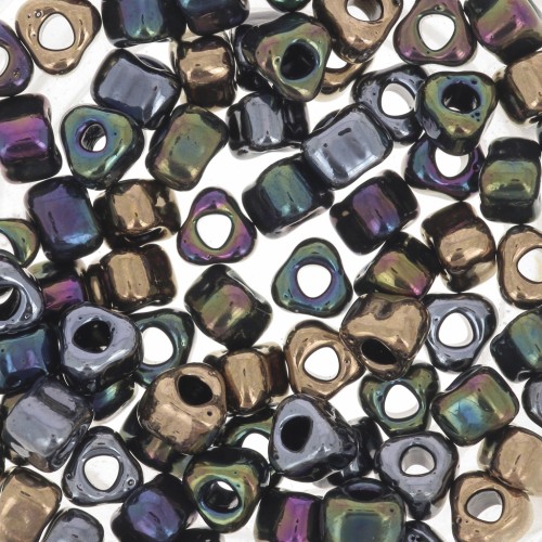 Mix Triangles Miyuki 5/0 TR5-MIX-16 - Metallic Rain x8g