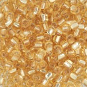 Miyuki 8/0 Triangolo TR8-1102 - Gold Silver Lined x8g|raw }}