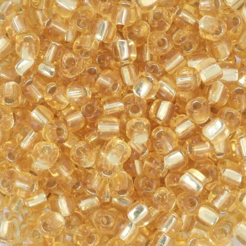 Miyuki 8/0 Triangolo TR8-1102 - Gold Silver Lined x8g