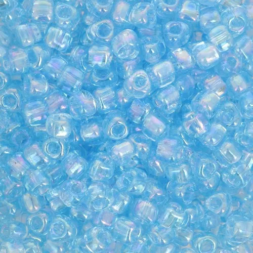Miyuki 8/0 Triangle TR8-1155 - Aqua AB x8g