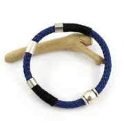 Corda intrecciata  5 mm Blu Marino x1m