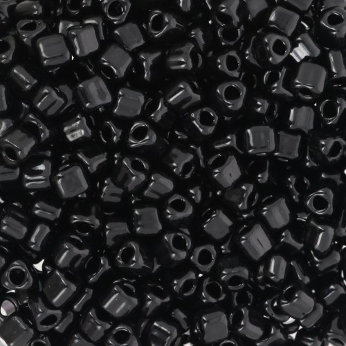 Miyuki 8/0 Triangle TR8-401 - Black x8g