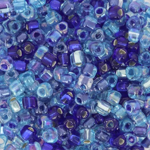 Mix Triangles Miyuki 8/0 TR8-MIX-13 - Blueberry Pie x8g