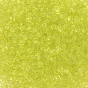 Perla Preciosa 11/0 2 mm - Solgel - Green 2 Dyed Crystal x20g