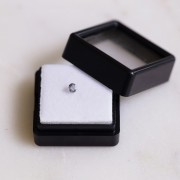 Spinello grigio taglio rotondo 3 mm - 0,11 carati|raw }}