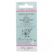 Set di aghi per ricamo di perle e punto a croce taglia  5 -7 e 24 x14|raw }}