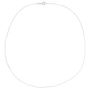 Collana quadrata serpentino quadrato 0,65 mm - Argento 925 x42cm