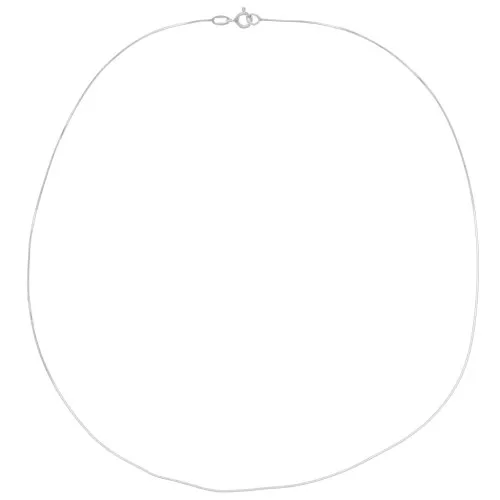 Collana quadrata serpentino quadrato 0,65 mm - Argento 925 x42cm