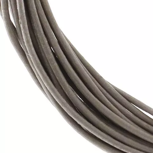 Cordone cuoio mm. 0,8 Dark Grey x m. 2.95