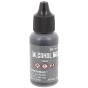 Inchiostro alcolico trasparente Adirondack Tim Holtz 14ml - Ardesia x1