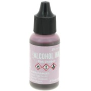 Inchiostro alcolico trasparente Adirondack Tim Holtz 14ml - Rosa sorbetto x1