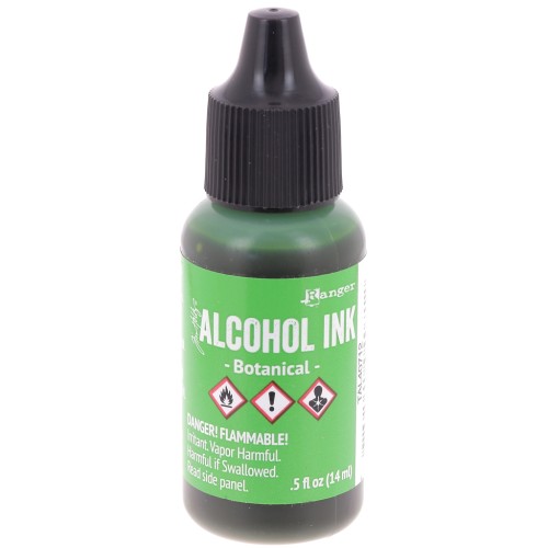 Inchiostro alcolico trasparente Adirondack Tim Holtz 14ml - Botanica x1