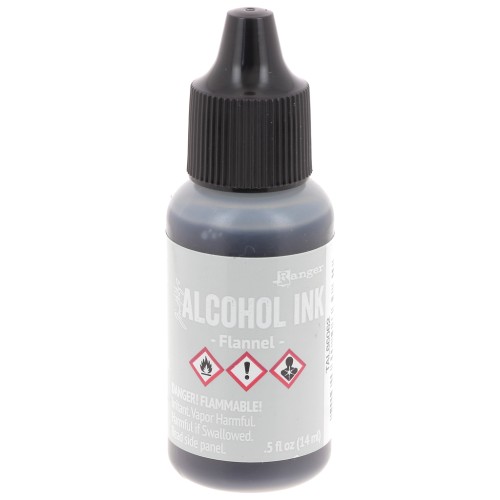 Inchiostro alcolico trasparente Adirondack Tim Holtz 14ml - Flanella x1