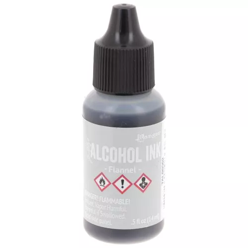 Inchiostro alcolico trasparente Adirondack Tim Holtz 14ml - Flanella x1