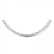 Tubo 132x8 mm Placcatura Argento Antico x1