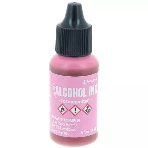Inchiostro alcolico trasparente Adirondack Tim Holtz 14ml - Cosmopolitan x1