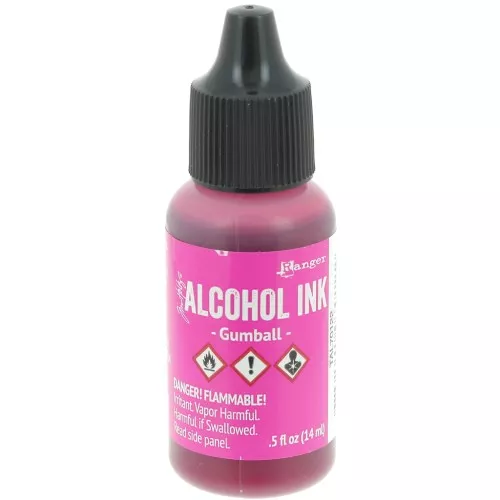 Inchiostro alcolico trasparente Adirondack Tim Holtz 14ml - Gumball x1