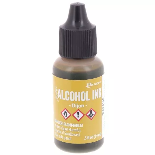 Inchiostro alcolico trasparente Adirondack Tim Holtz 14ml - Digione x1