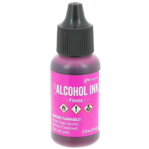 Inchiostro alcolico trasparente Adirondack Tim Holtz 14ml Fiesta x1