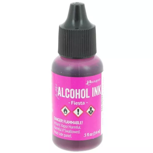 Inchiostro alcolico trasparente Adirondack Tim Holtz 14ml - Fiesta x1