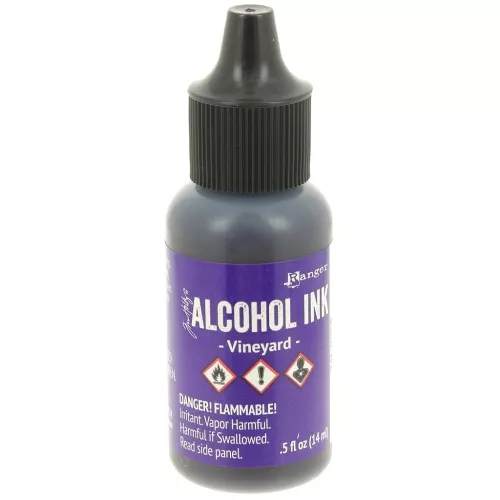 Inchiostro alcolico trasparente Adirondack Tim Holtz 14ml - Vigneto x1