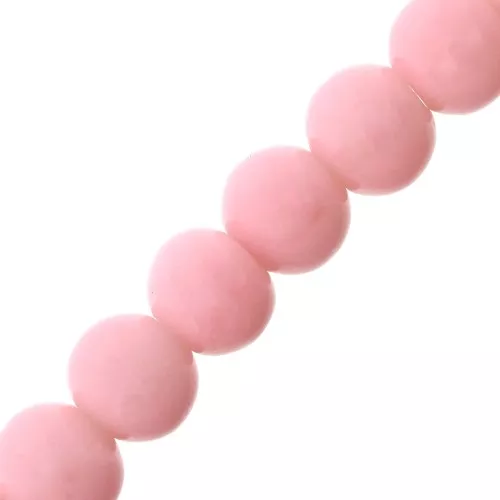Tonde imitazione gemme 6 mm Light Rosa x85cm