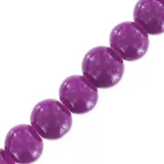 Tonde imitazione gemme 6 mm Amethyst x85cm