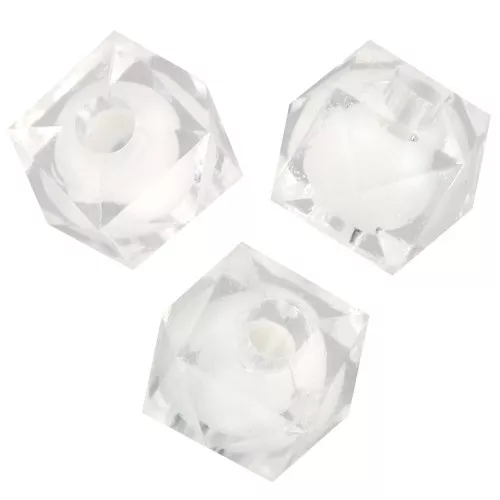 100 Perline Di Caramelle COLORATE 8 Mm Perline Acriliche Rotonde - Foto 4