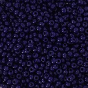 Perla Preciosa 11/0 da 2 mm - Blu scuro opaco x 20 g