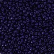 Perla Preciosa 11/0 da 2 mm - Blu scuro opaco x 20 g
