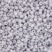 Perle di Preciosa 11/0 - 2 mm - Solgel - Violet 1 Dyed Chalkwhite x20g