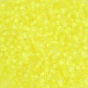 Perle di semi Preciosa 11/0 - 2 mm - Cristallo giallo neon rivestito x20g