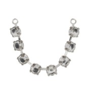 Separatore 2 anelli Castone PureCrystal 1028/1088 mm. 6 rodiato x1|raw }}